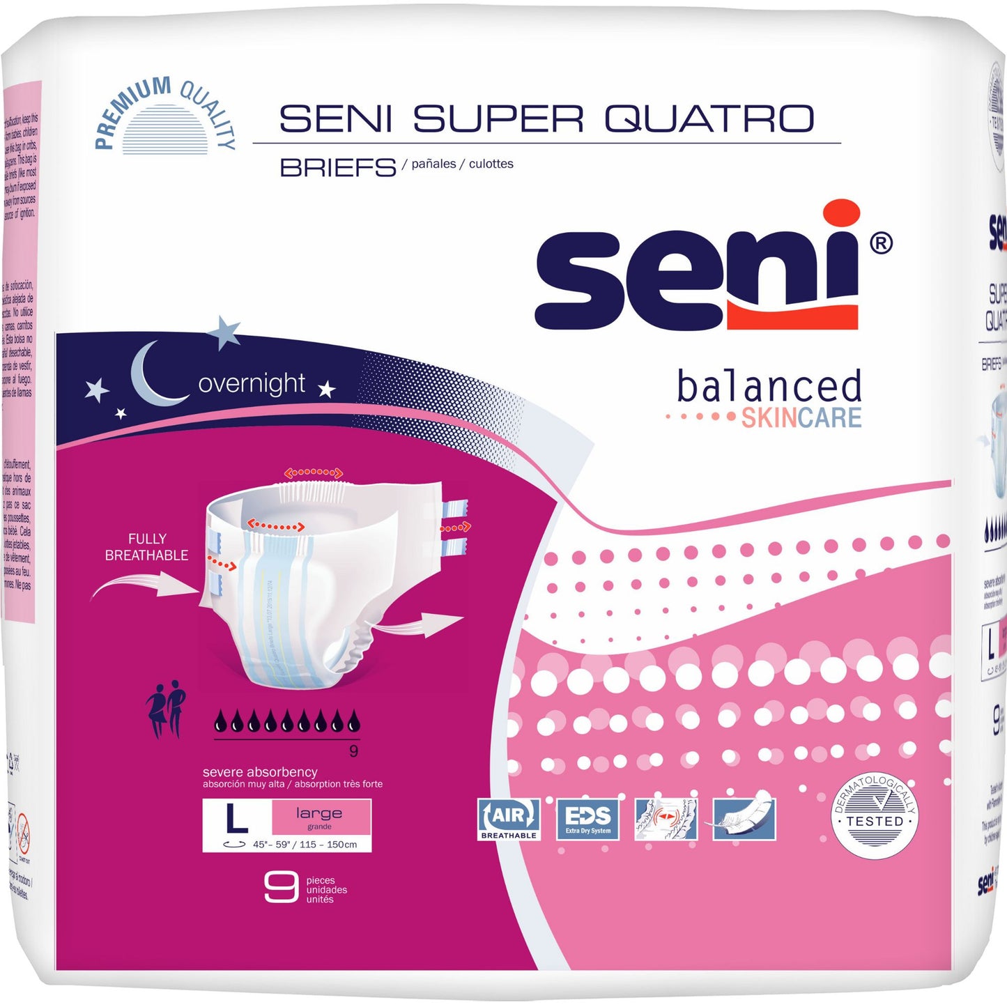 Seni Super Quatro Adult Diapers with Tabs