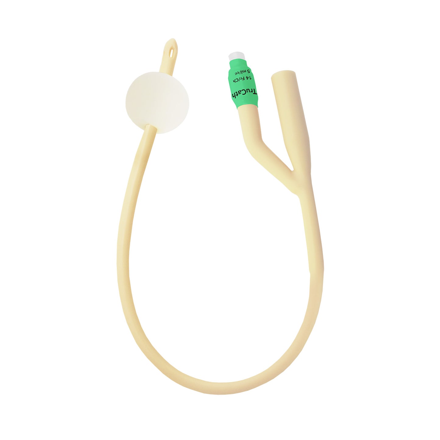 TruCath® Silicone-Elastomer Coated Latex Foley Catheters, Straight Tip