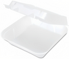Snap-It Foam Hinged Dinner Containers