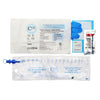 Cure Closed System Catheter Kit with Insertion Supplies - Coude Tip