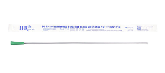 TruCath® Uncoated Straight Tip Intermittent Catheter - Male
