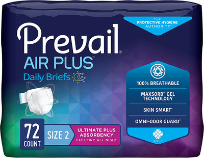 Prevail 360 Air Plus Adult Daily Briefs With Tabs