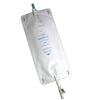 Uro-Safe Disposable Sterile Vinyl Leg Bags - Semi-Transparent Front and Back - Thumb Clamp