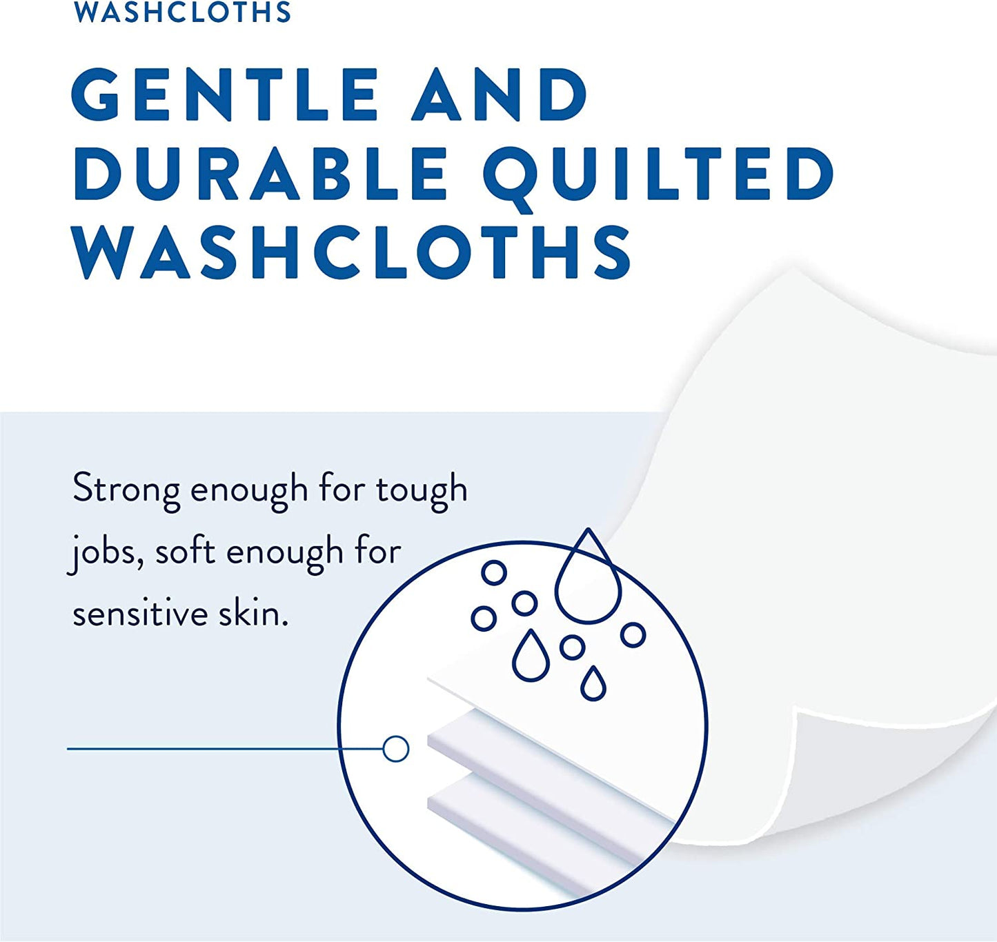 Prevail Wipes - White - 12" x 8"