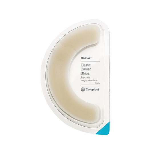 Coloplast Brava elastic barrier strips, curved