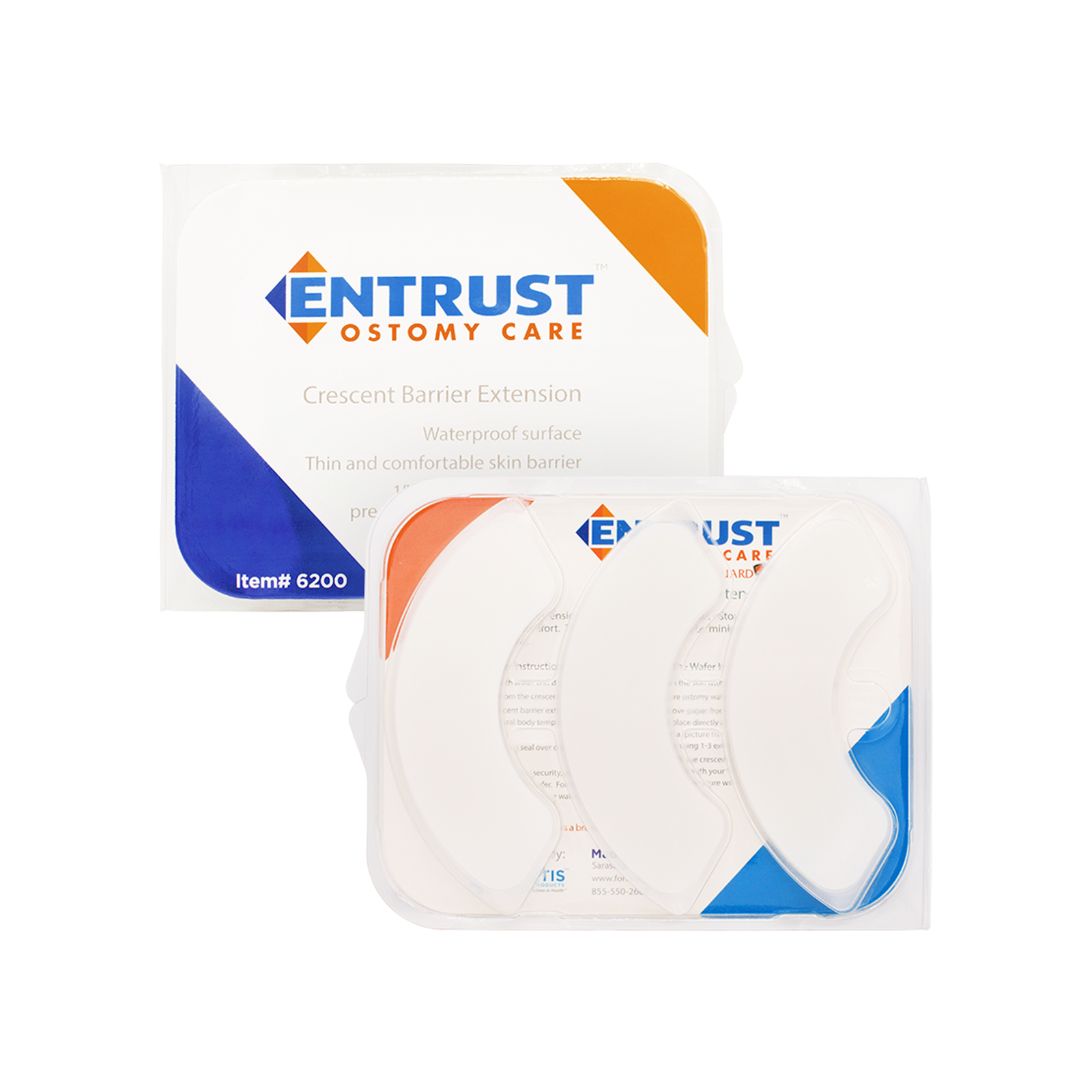 Fortis Entrust crescent barrier extension strips