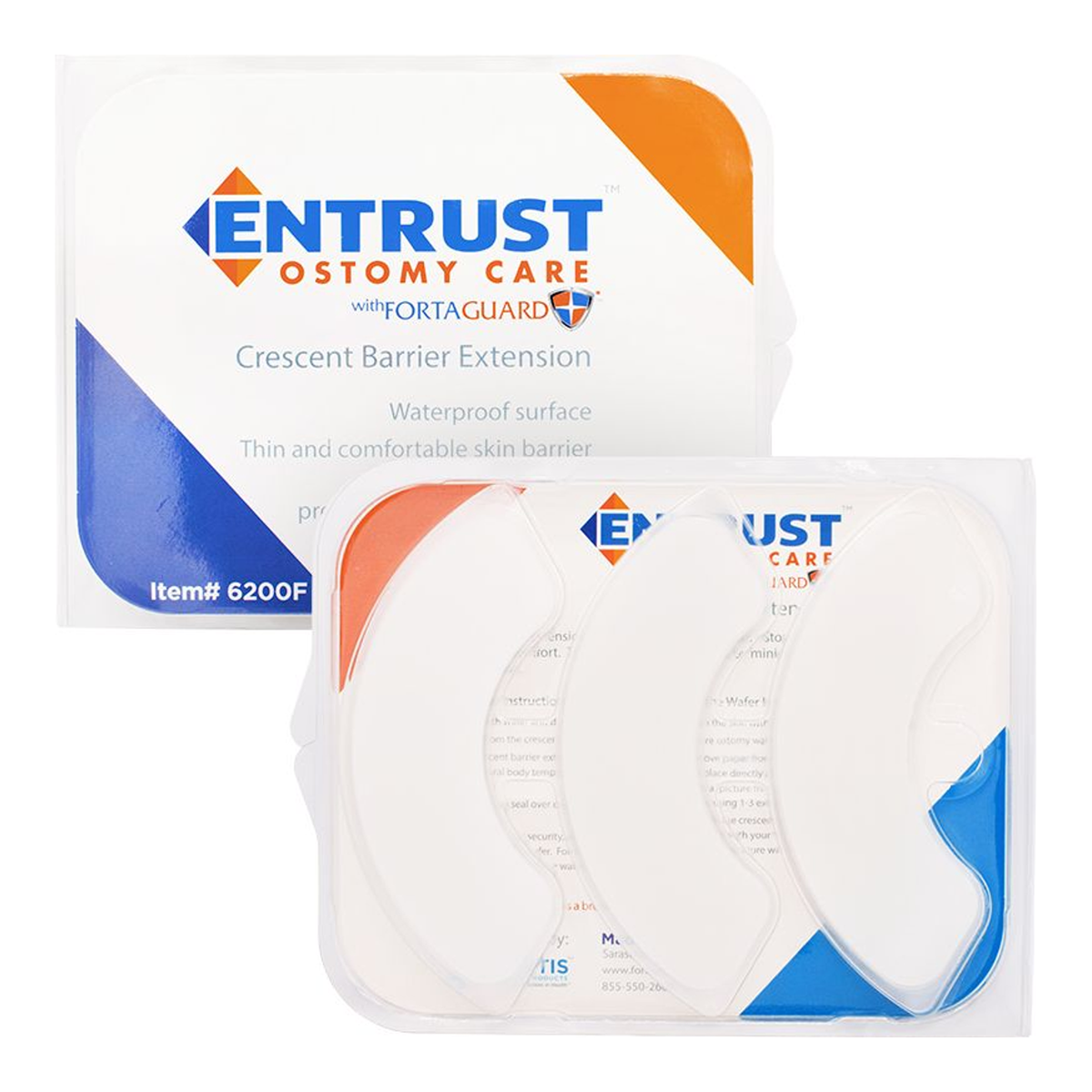 Fortis Entrust FortaGuard crescent barrier extension strips