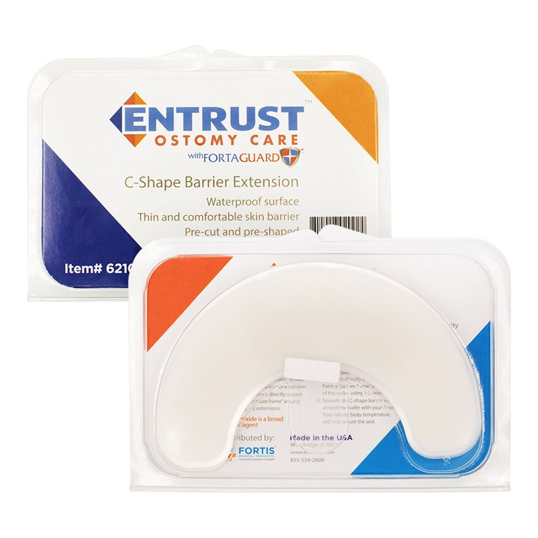 Fortis Entrust FortaGuard C-shape barrier extension strips