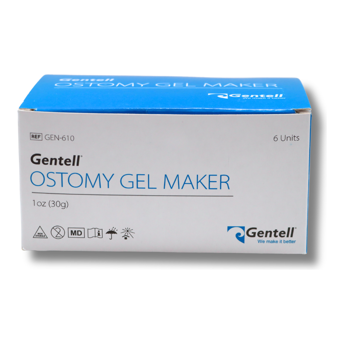 Gentell ostomy gel maker 1-ounce, box of 6