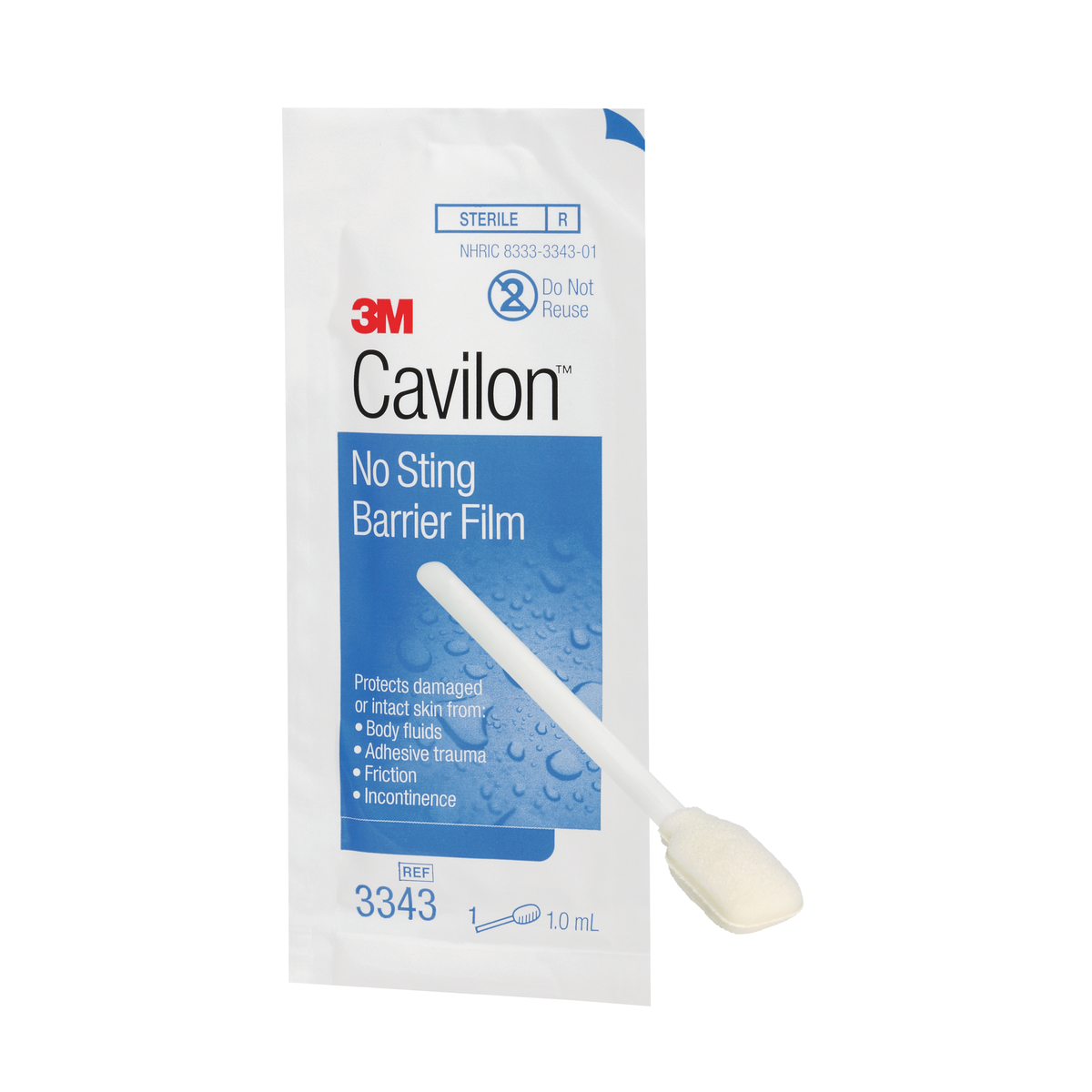 3M Cavilon No Sting Barrier Film 1 mL wand, Milliken SKU MMM3343