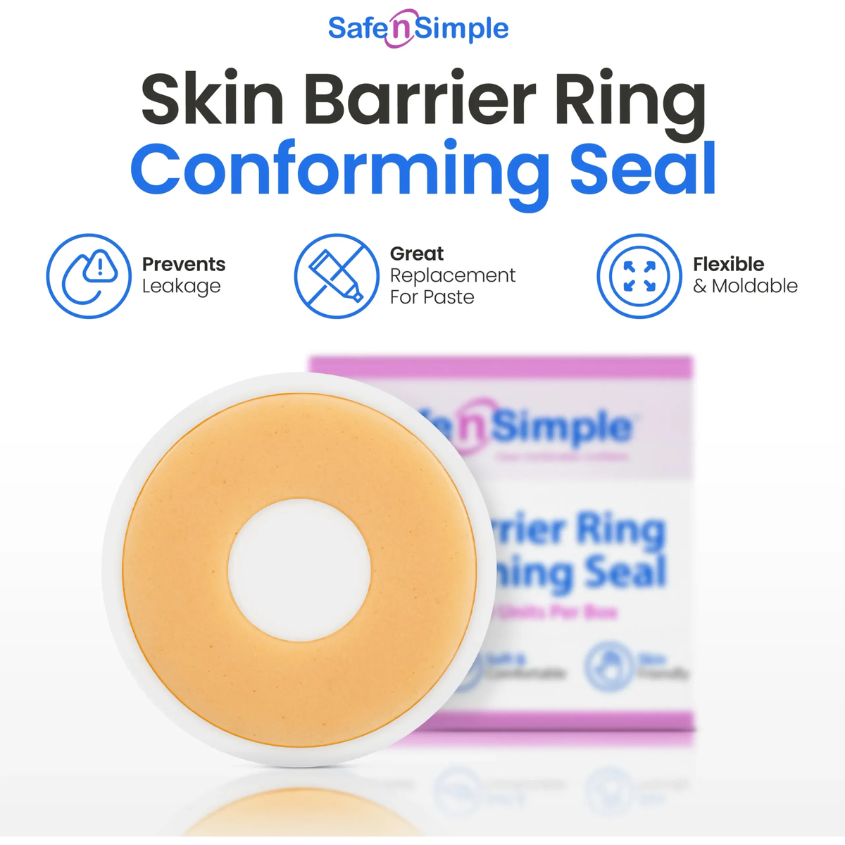 Safe-n-Simple Conforming Skin Barrier Ring product overview