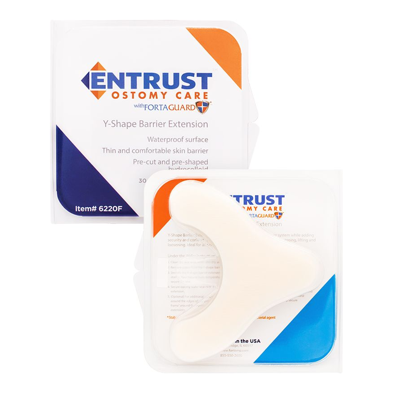 Fortis Entrust FortaGuard Y-shape barrier extension strips