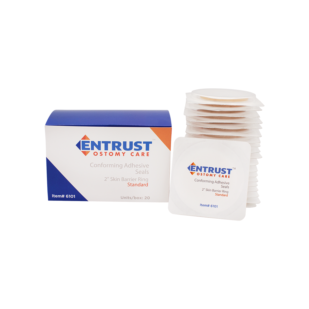 Fortis Entrust 2-inch standard skin barrier ring