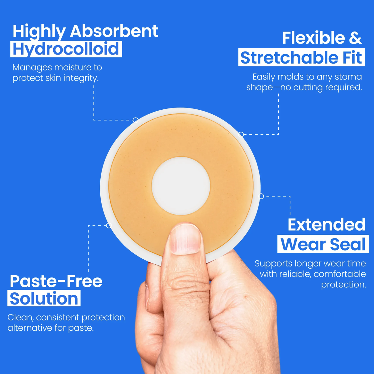 Safe-n-Simple Conforming Skin Barrier Ring benefits