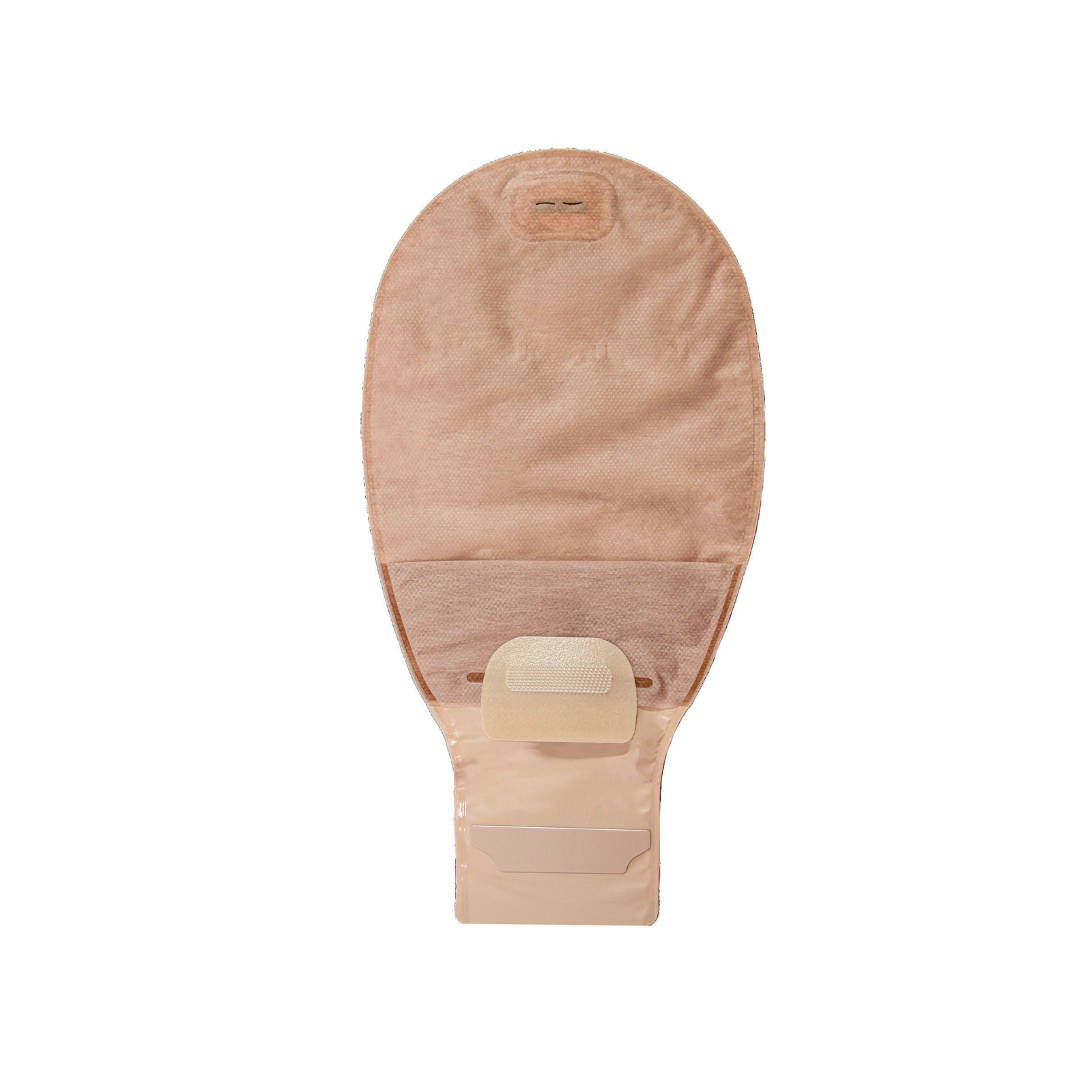 ConvaTec Esteem+ Durahesive Plus transparent pouch front view