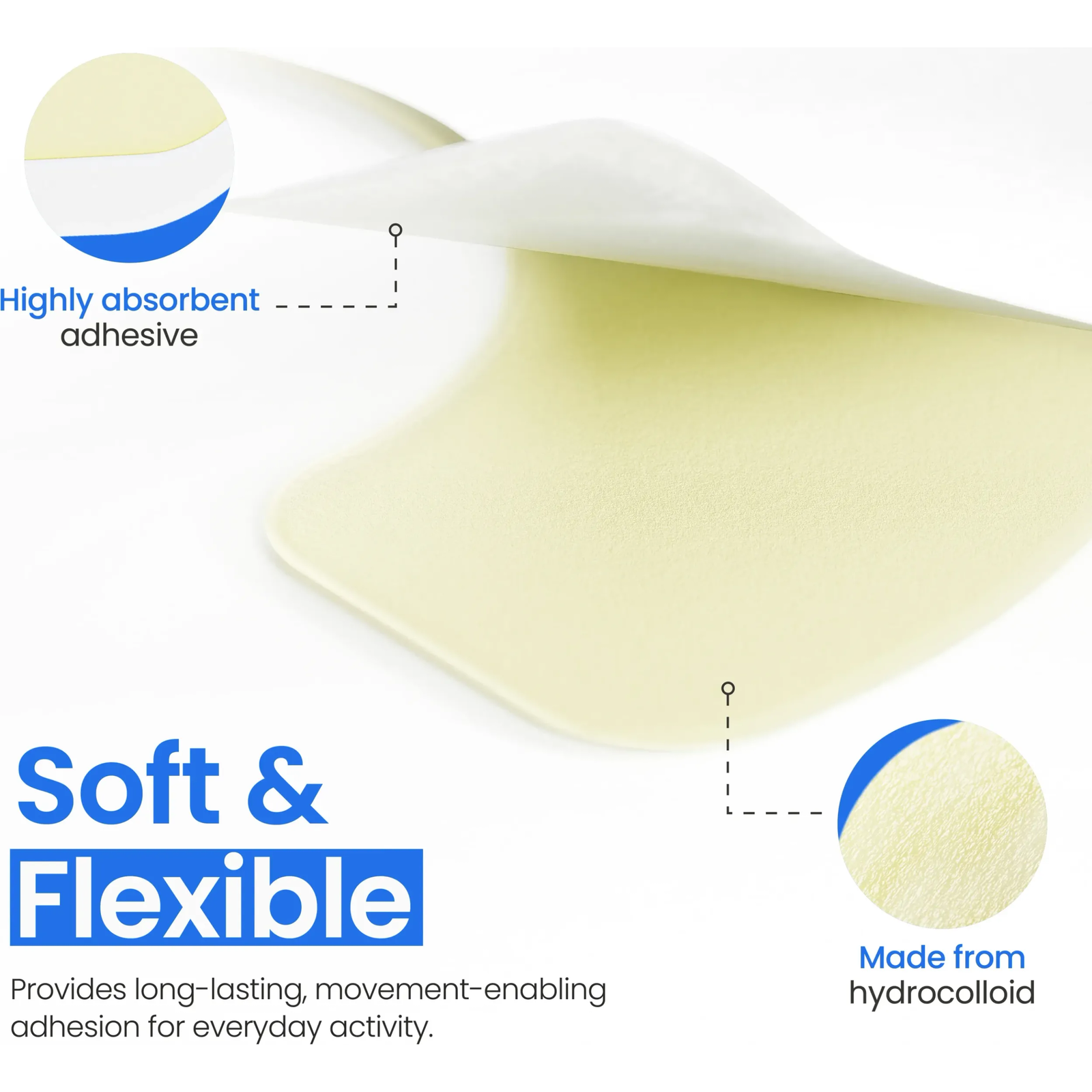 Safe-n-Simple soft flexible hydrocolloid barrier arc