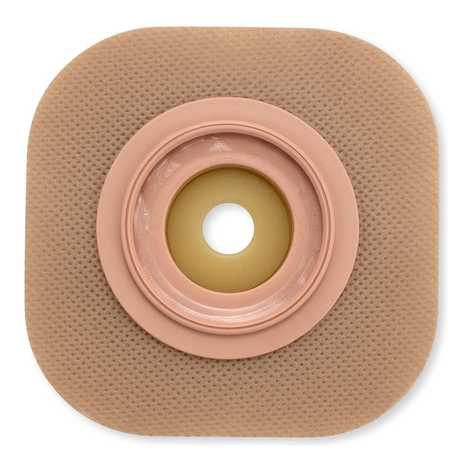 Hollister New Image Convex FlexWear skin barrier with tape — 2-1/4-inch flange, 1-1/4-inch pre-sized opening, flange side