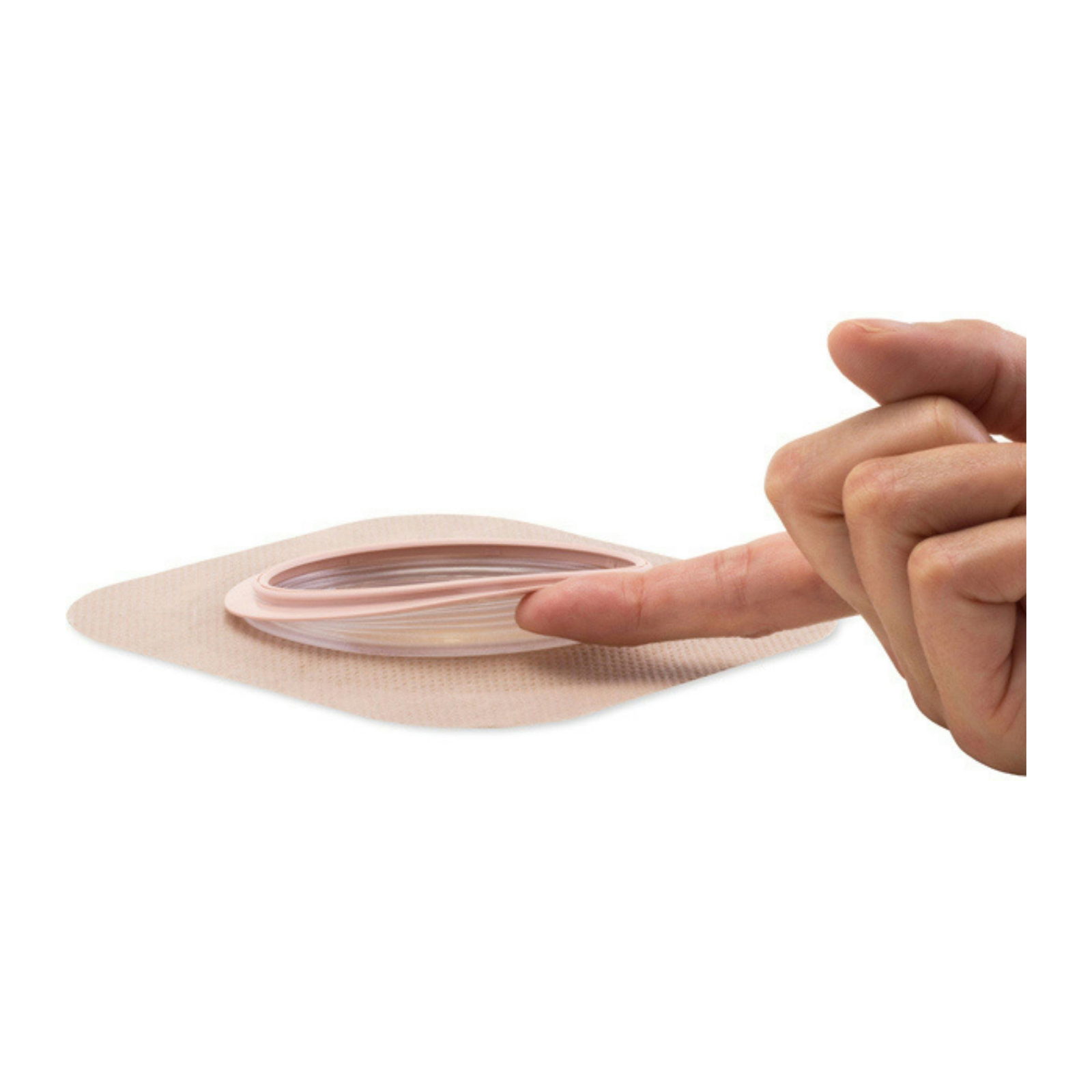 Hollister New Image Soft Convex CeraPlus Skin Barrier with Tape — floating flange