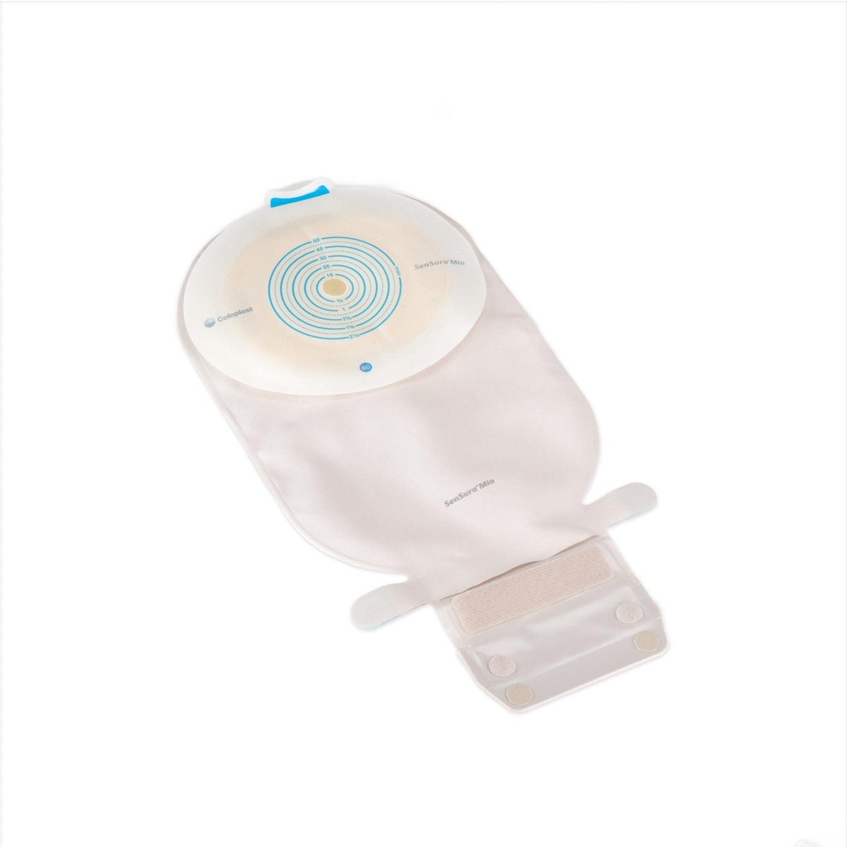 Coloplast SenSura Mio Click 21008 barrier and drainable pouch kit — exact left view