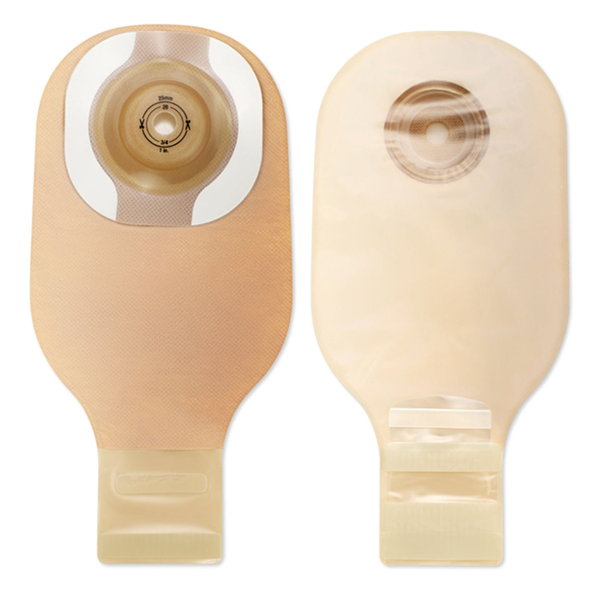 Hollister Premier CeraPlus Convex One-Piece Drainable Ostomy Pouch — group view