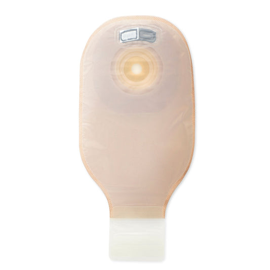 Hollister Premier Convex Flextend Filtered One-Piece Drainable Ostomy Pouch — front view