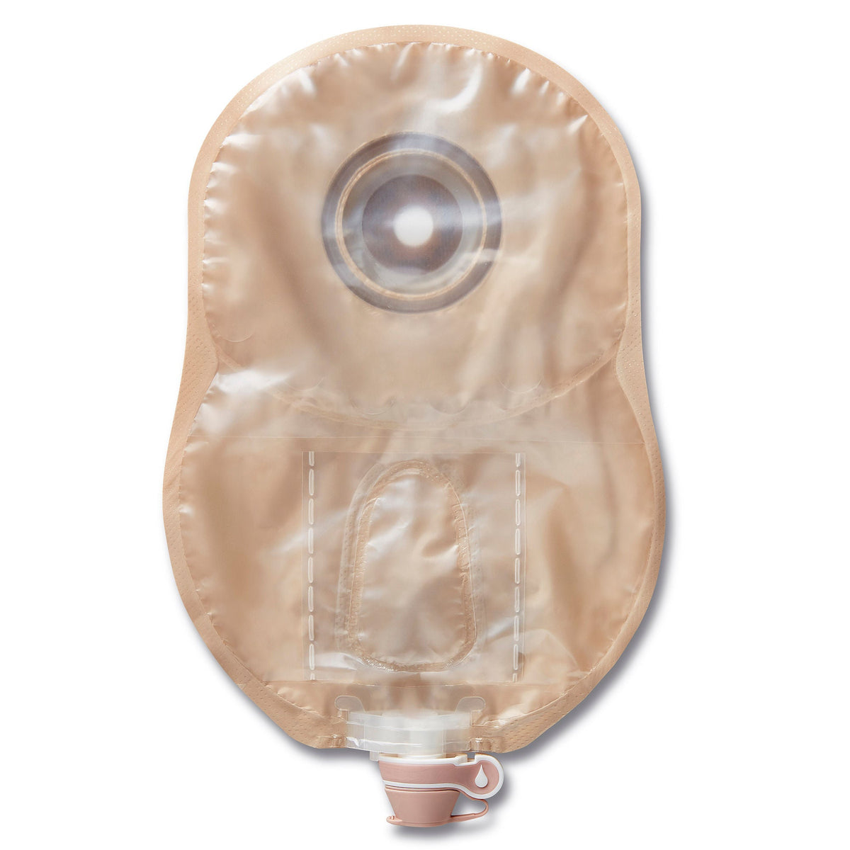 Hollister CeraPlus One-Piece Convex Urostomy Pouch — front view
