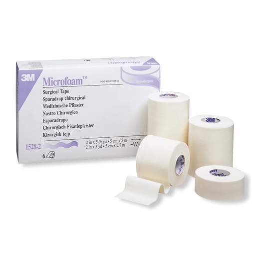 3M 3M Microfoam Surgical Latex-Free Tape (3M15281) on a white background
