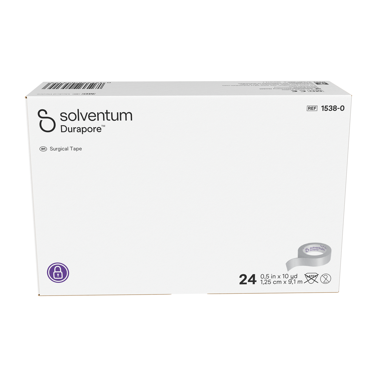 Solventum Durapore Cloth Surgical Tape 1538-0