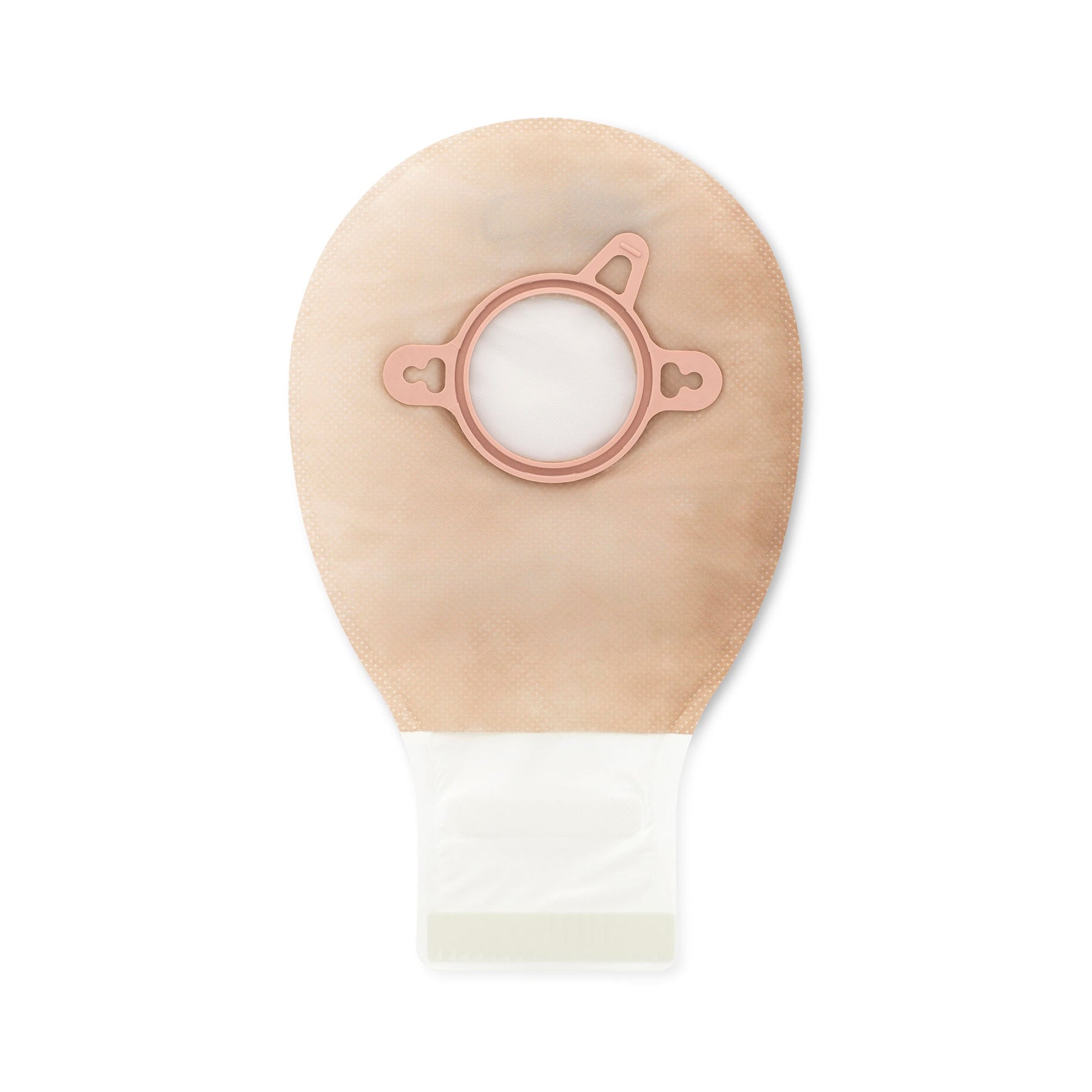 Hollister New Image Two-Piece Drainable Mini Ostomy Pouch – 7-Inch Beige — primary product view