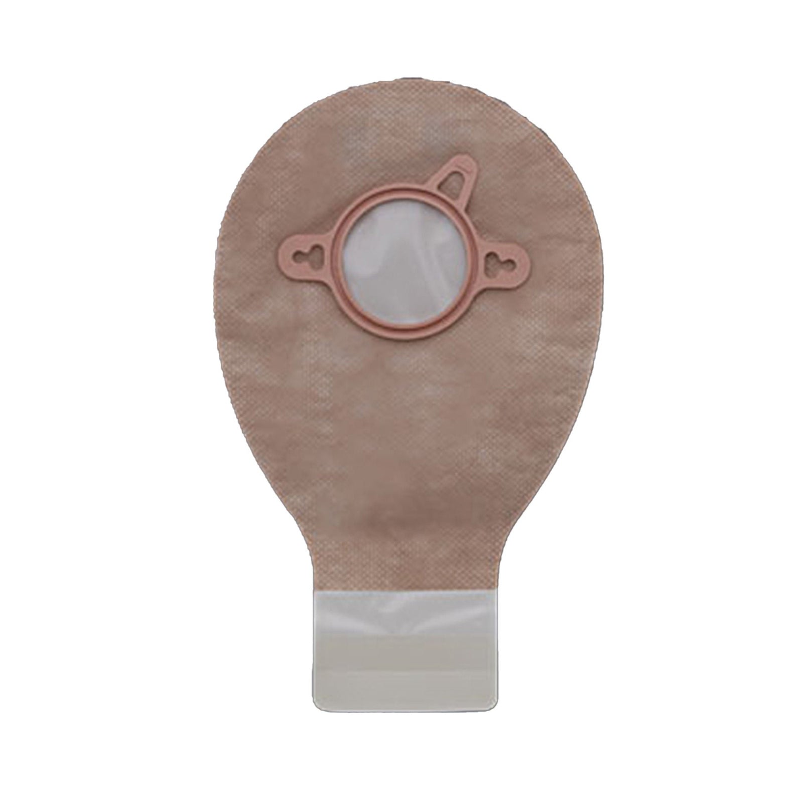 Hollister New Image Two-Piece Drainable Mini Ostomy Pouch – 7-Inch Beige — additional exact view