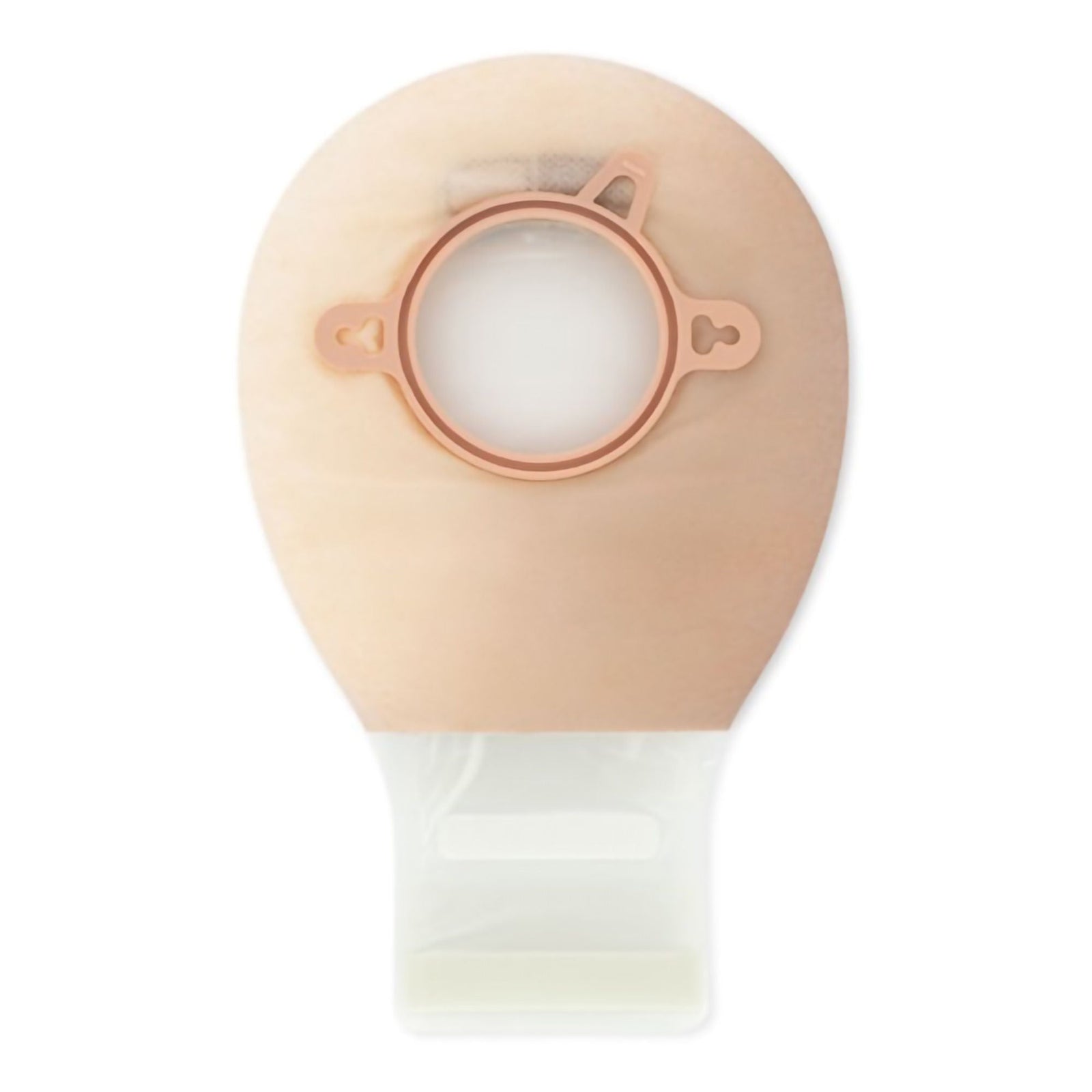 Hollister New Image Two-Piece Drainable Mini Ostomy Pouch – 7-Inch Transparent — additional exact view