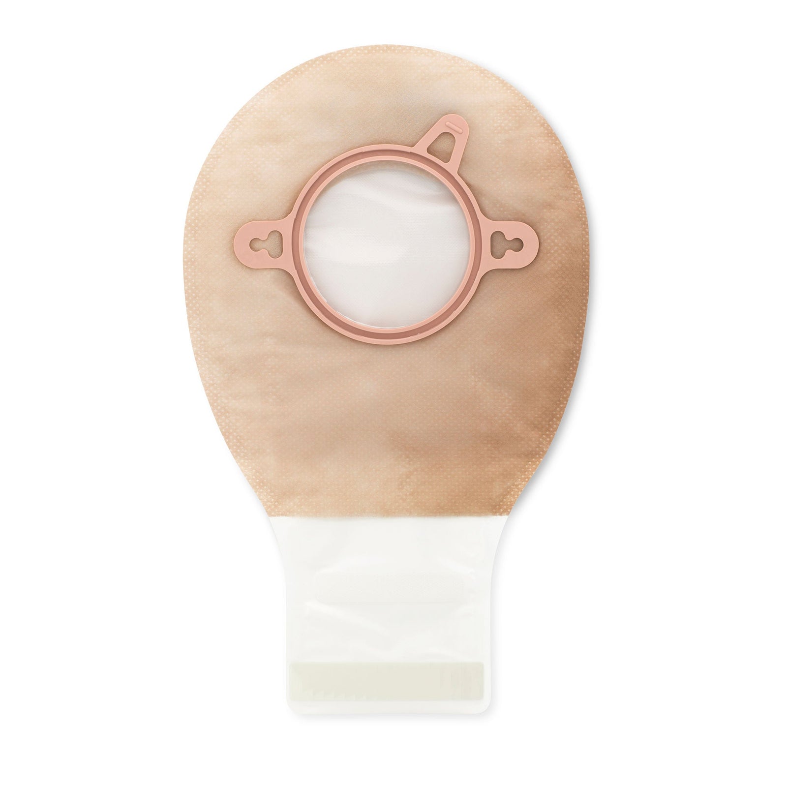 Hollister New Image Two-Piece Drainable Mini Ostomy Pouch – 7-Inch Transparent — additional exact view