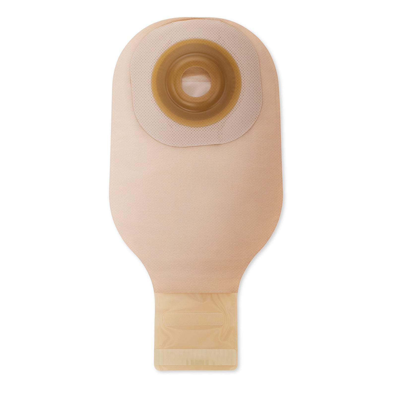 Hollister Premier Soft Convex One-Piece Drainable Ostomy Pouch – 12-Inch Beige with Viewing Option — primary product view