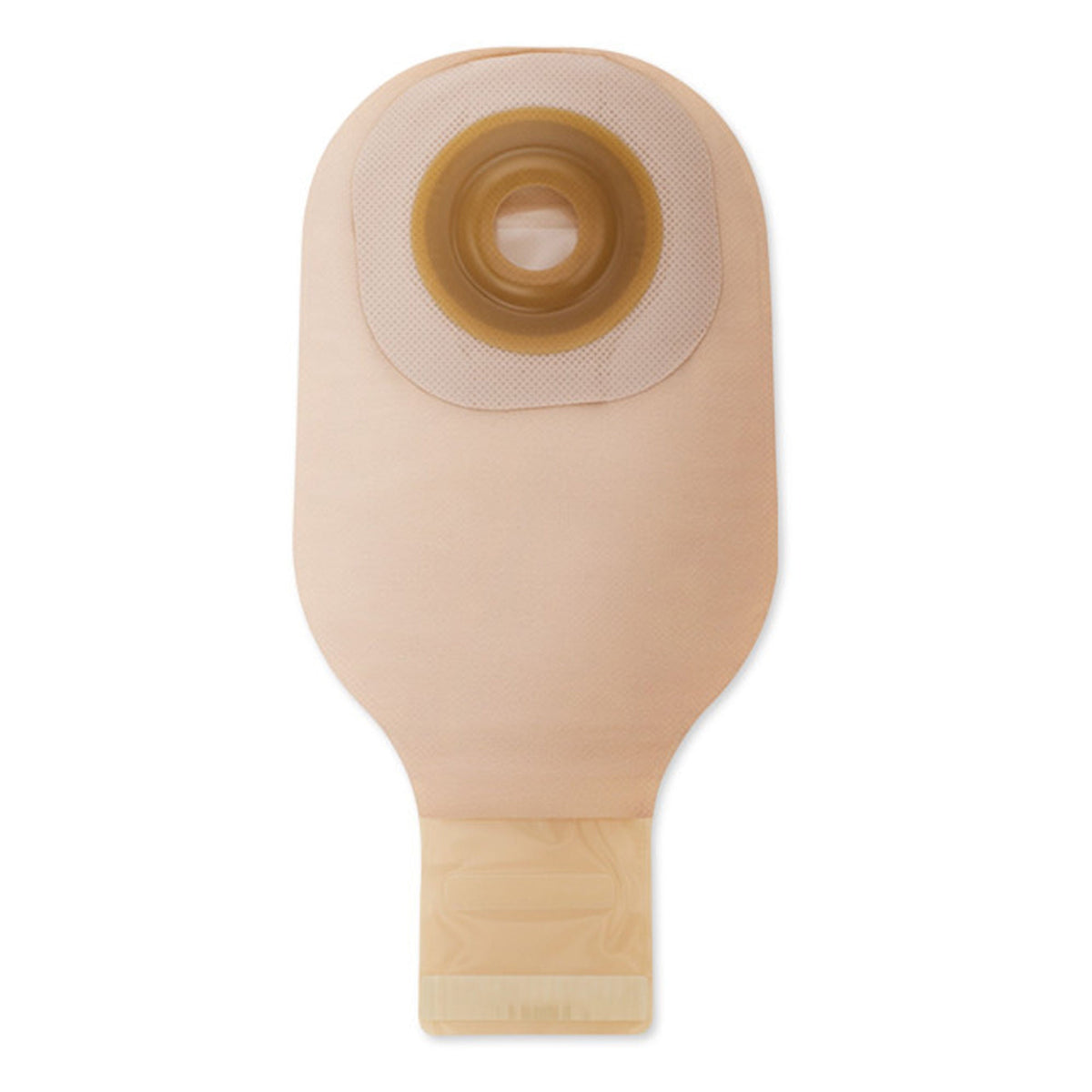 Hollister Premier Soft Convex One-Piece Drainable Ostomy Pouch – 12-Inch Beige with Viewing Option — additional exact view