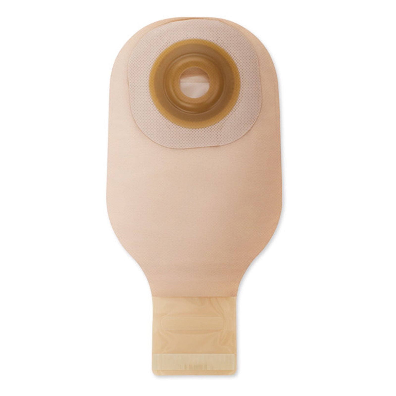 Hollister Premier Soft Convex One-Piece Drainable Ostomy Pouch – 12-Inch Beige with Viewing Option — additional exact view