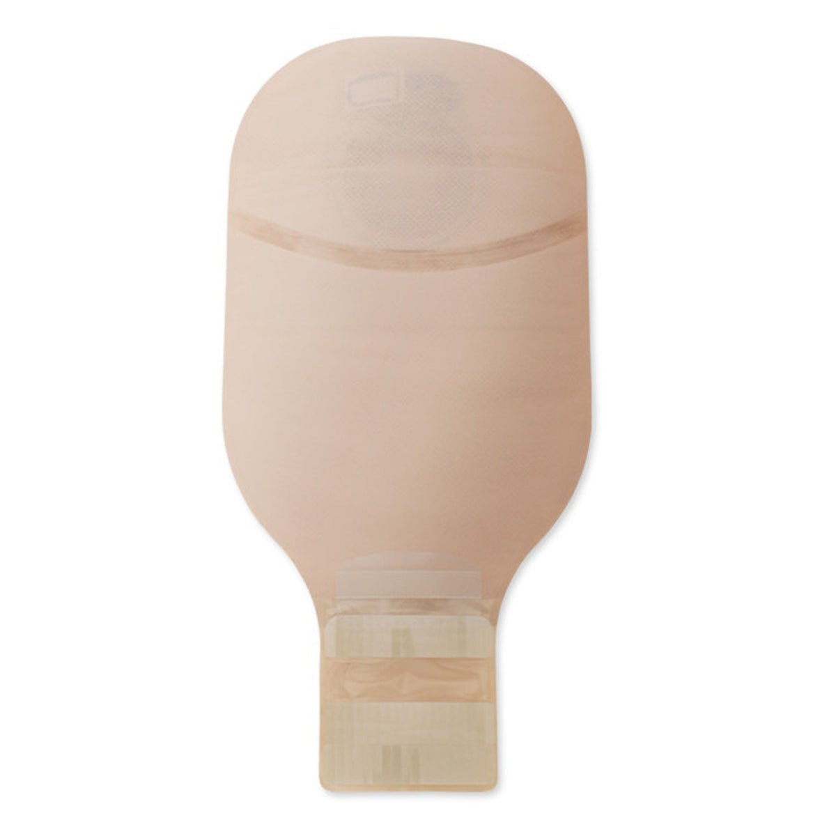 Hollister Premier Soft Convex One-Piece Drainable Ostomy Pouch – 12-Inch Beige with Viewing Option — additional exact view