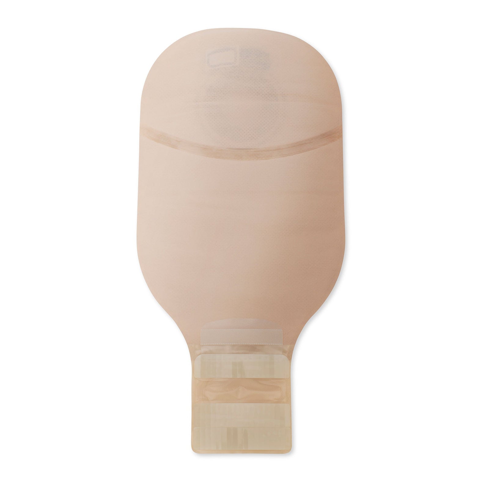 Hollister Premier Soft Convex One-Piece Drainable Ostomy Pouch – 12-Inch Beige with Viewing Option — additional exact view