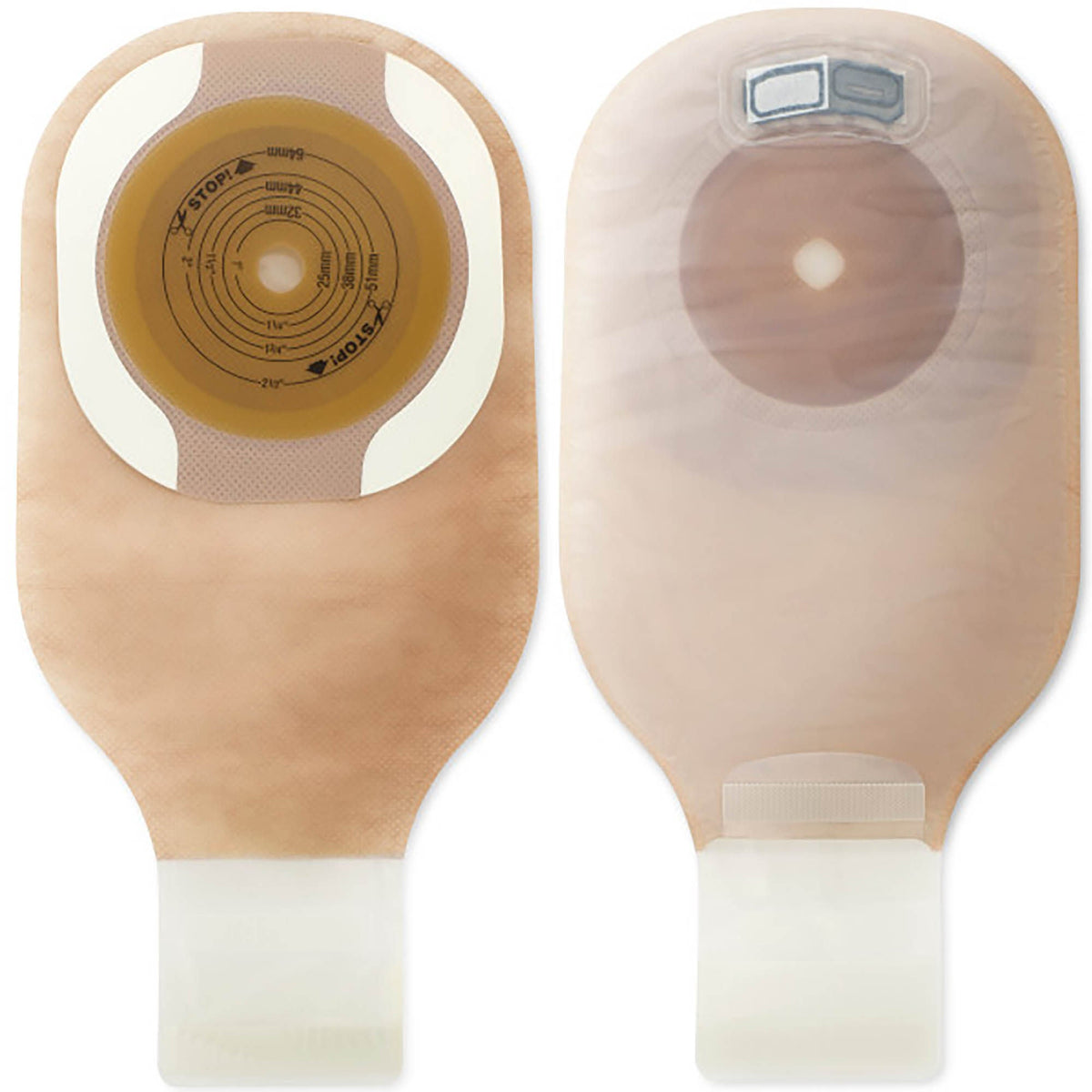 Hollister Premier Soft Convex One-Piece Drainable Ostomy Pouch – 12-Inch Ultra-Clear — additional exact view