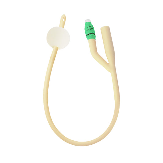 TruCath® Silicone-Elastomer Coated Latex Foley Catheters, Straight Tip
