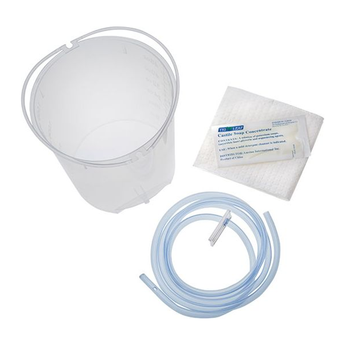 Amsino AMSure AS333 1500 mL cleansing enema bucket set