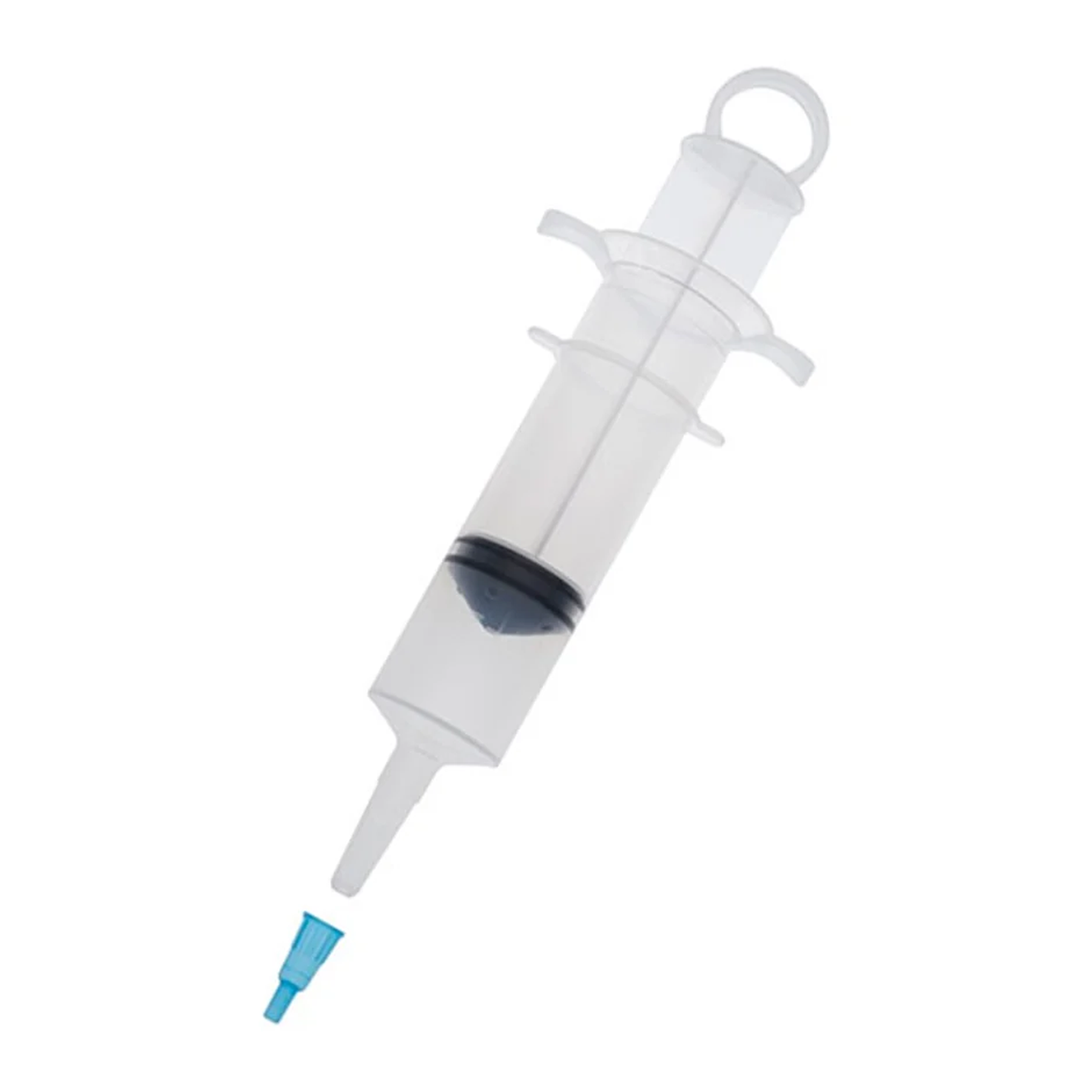 Amsino Amsino Thumb Control Ring Piston Irrigation Syringe - Sterile - 60cc (AS015, AS015-CS) on a white background