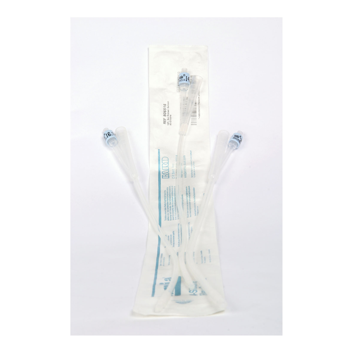 Bard 2-Way All-Silicone Foley Catheter - 5cc Balloon