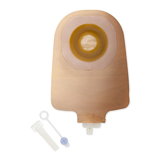 Hollister Premier one-piece urostomy pouch (8460) on a white background
