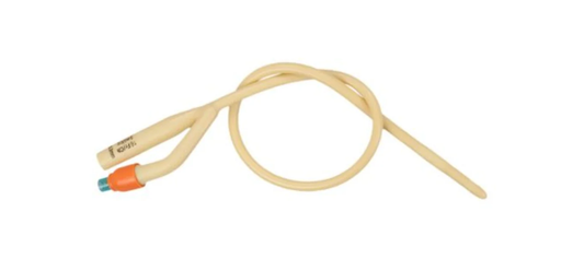 Amsino AMSure 2-Way Silicone Coated Latex Foley Catheter - 5cc Balloon