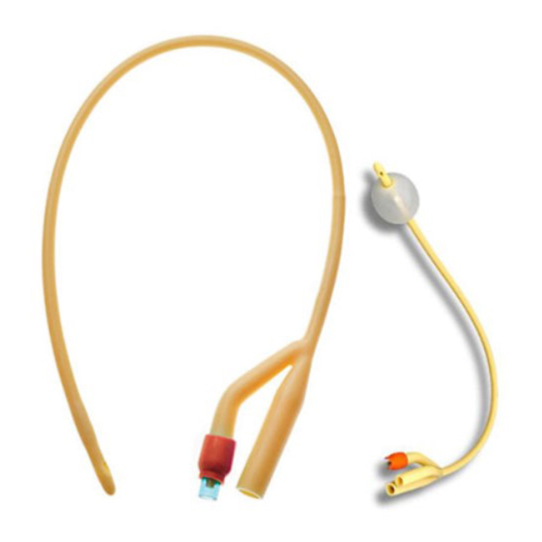 Amsino AMSure 2-Way Silicone Coated Latex Foley Catheter - 30cc Balloon