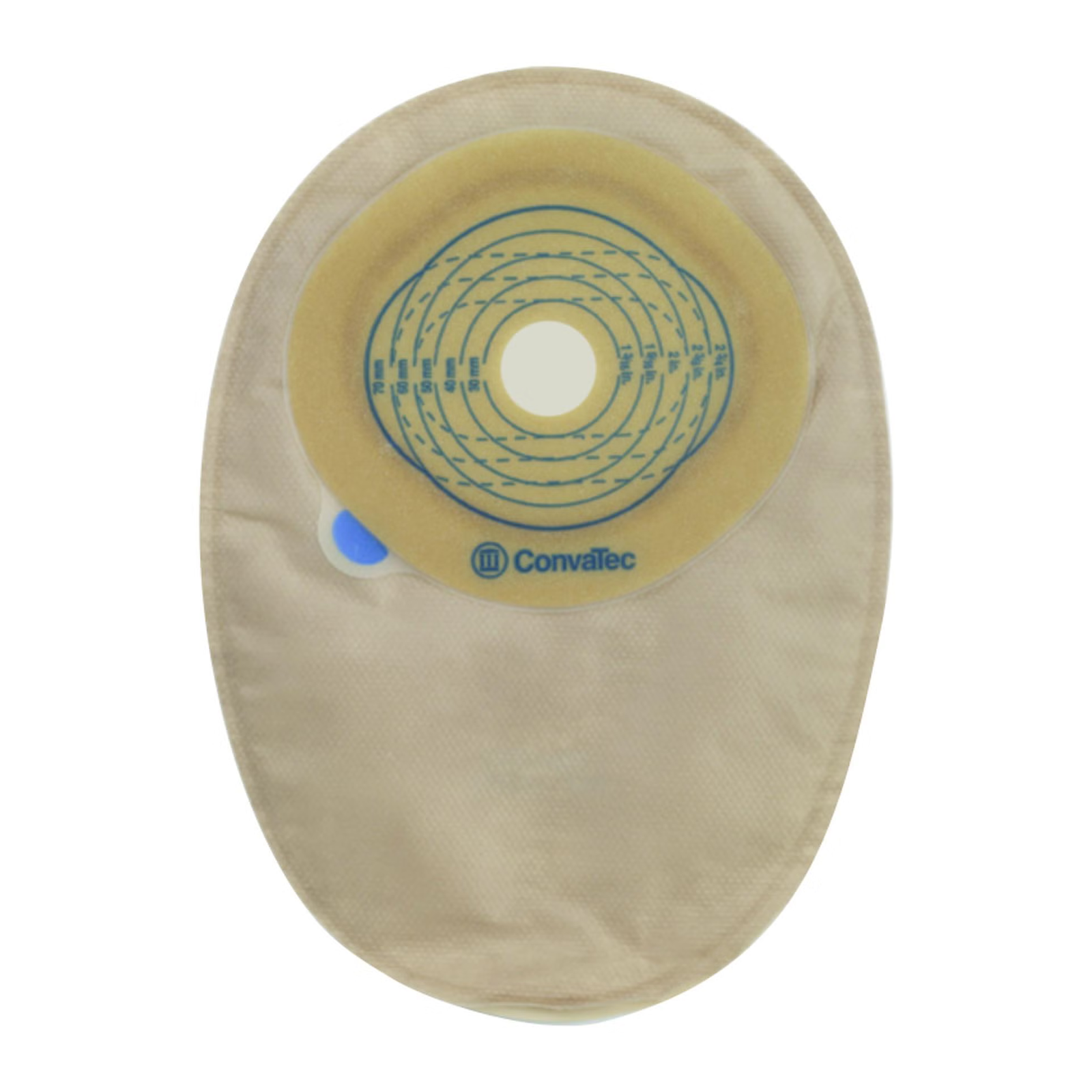 Convatec Esteem+ One-Piece Closed-end Pouch on a white background