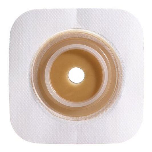 Convatec Stomahesive Flexible Skin Barrier with tape collar on a white background