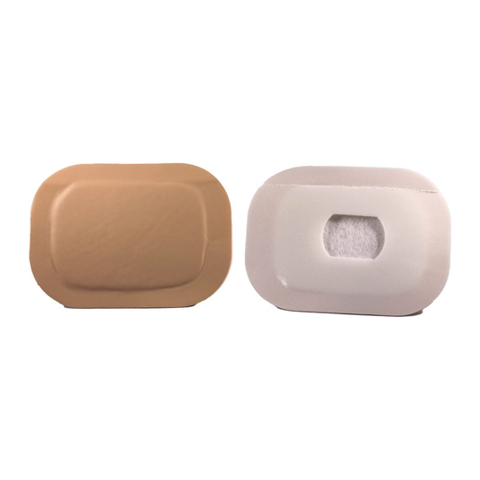 Austin Medical F-3 AMPatch waterproof foam high-absorbency stoma cover