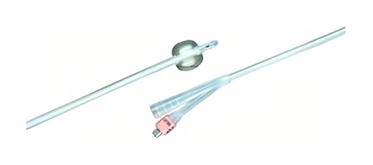 Bard 806508 all-silicone Foley catheter with 3 cc balloon