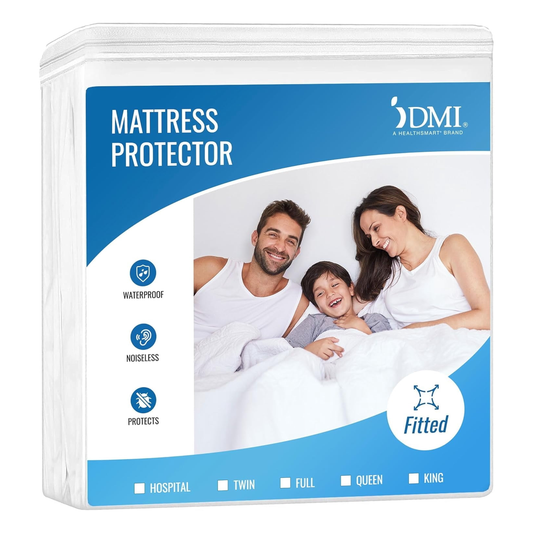 DMI Contour Plastic Queen Mattress Cover (BH55480681952) on a white background